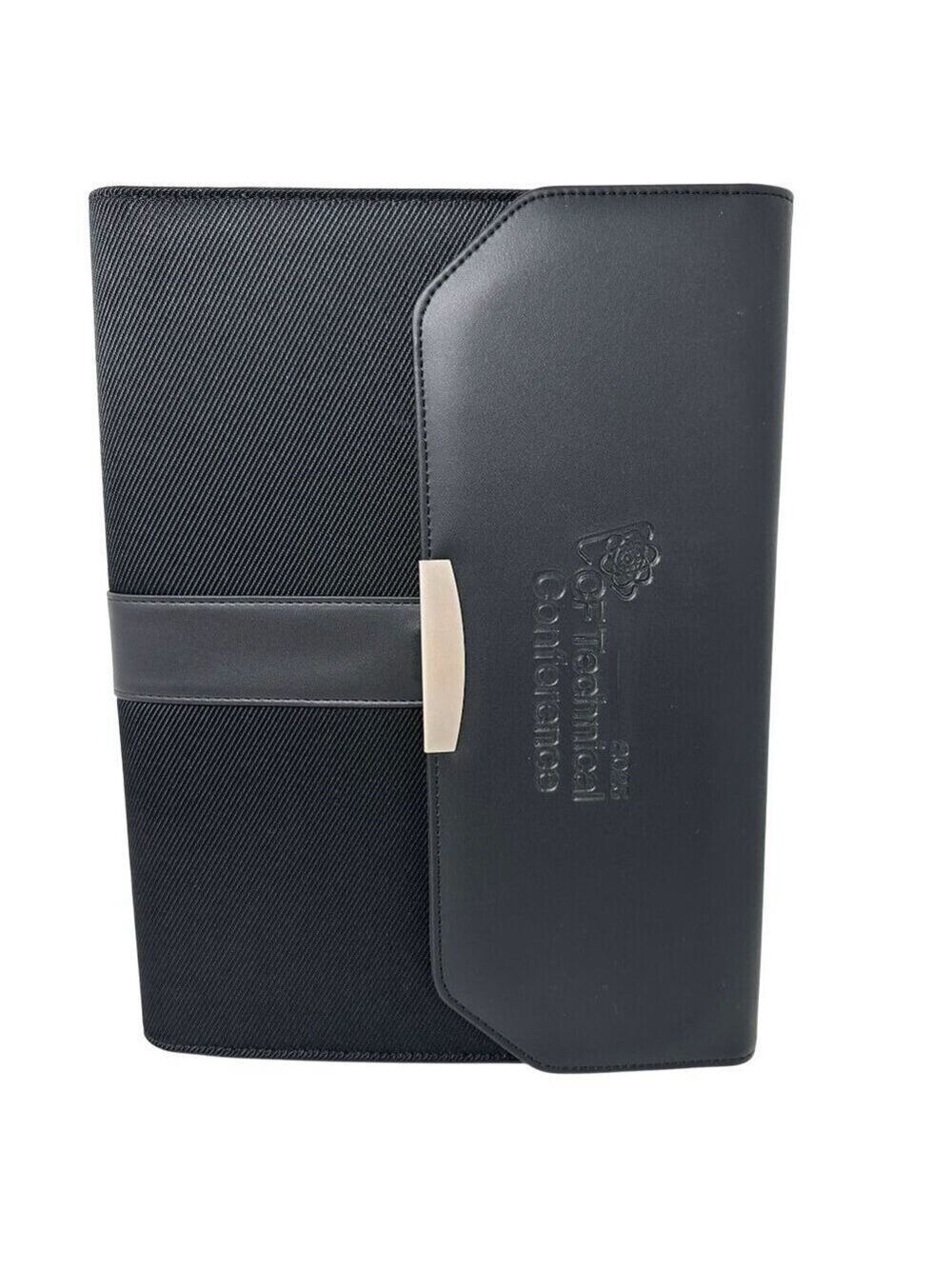 Business Portfolio Organizer Padfolio Black Leatherette Folder A4 Executive